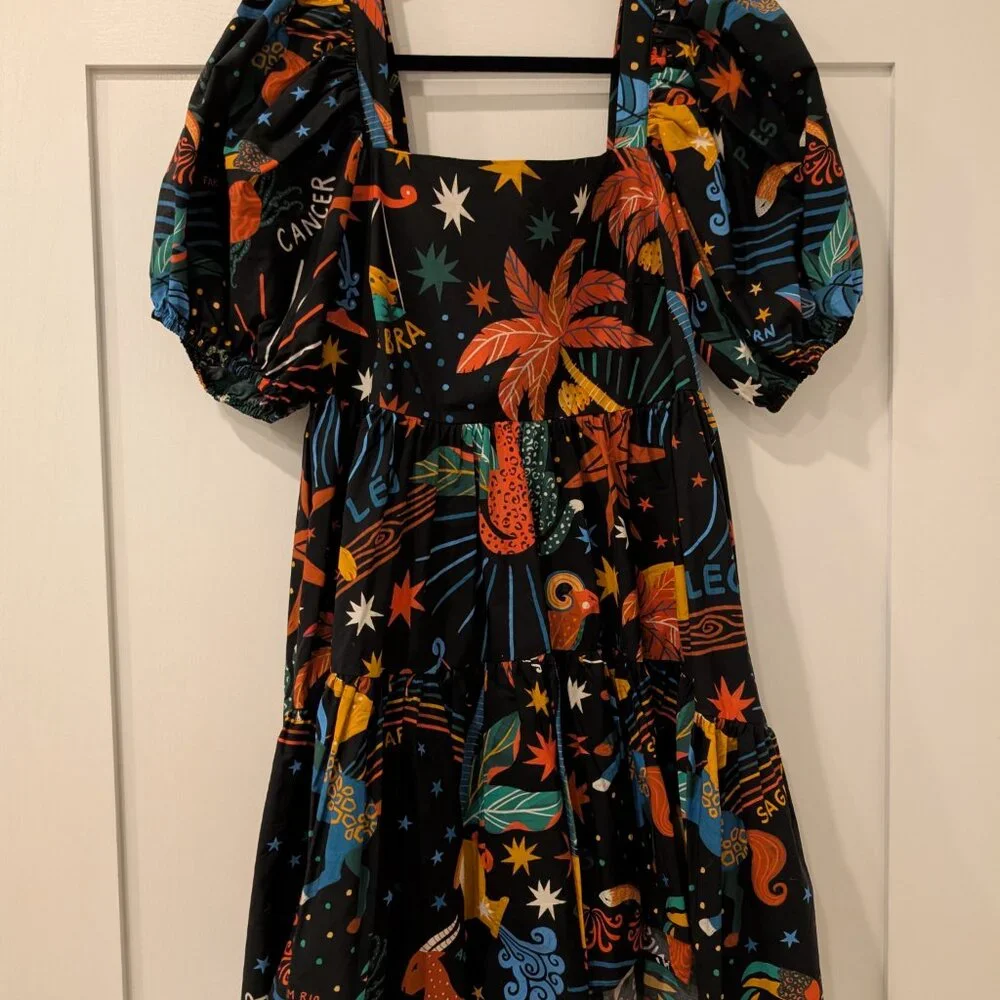 Farm Rio Zodiac Dress - Picture 4 of 8